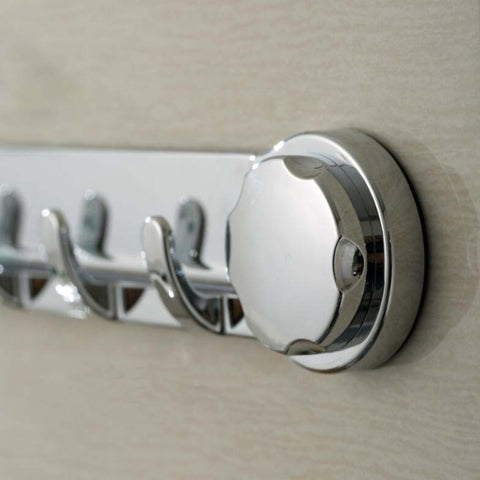 Suction Cup Hook Bathroom Towel Hook Multifunctional Row Hook, Multifunctional Row Hook