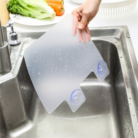 20 PCS Suction Cup Splash-proof Baffle Pool Partition Board Oil Baffle Plate, Splash-proof Baffle