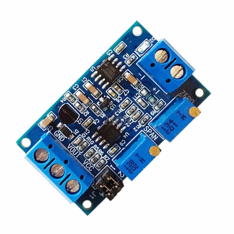 Current to Voltage Module 0 / 4-20mA to 0-3.3V5V10V Voltage Transmitter Signal Conversion Conditioning Adapter, 0 / 4-20mA to 0-3.3V5V10V