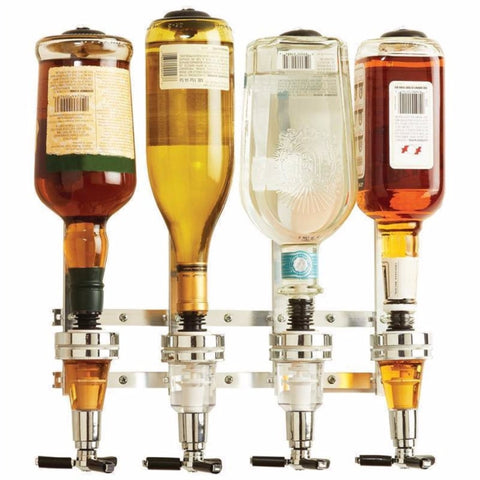 Aluminum Alloy Wall-mounted Dosing Dispenser Cocktail Bartender Wine Head, Quantitative 25 ml, Quantitative 30 ml, Quantitative 45 ml