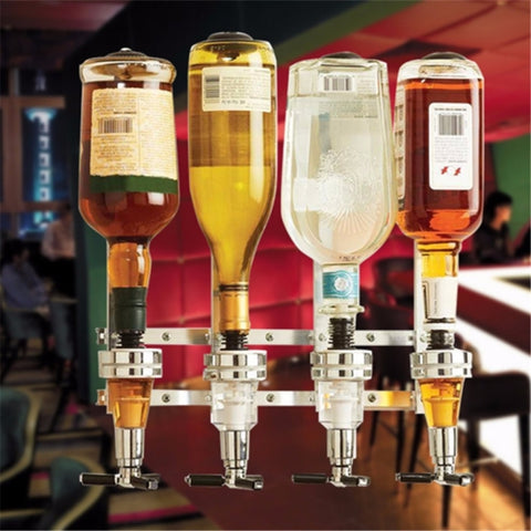 Aluminum Alloy Wall-mounted Dosing Dispenser Cocktail Bartender Wine Head, Quantitative 25 ml, Quantitative 30 ml, Quantitative 45 ml