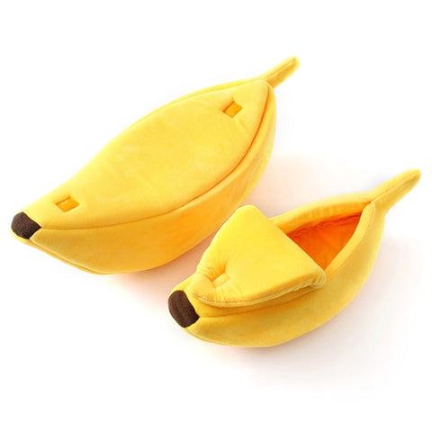 Creative Kennel Banana Shape Cat Litter Winter Warm Pet Nest, S, M, L, XL