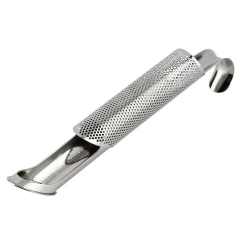 LScook Stainless Steel Tea Strainer Amazing Tea Infuser Pipe Design Touch Feel Good Holder Tool Tea Spoon Infuser Filter, Pipe Shape