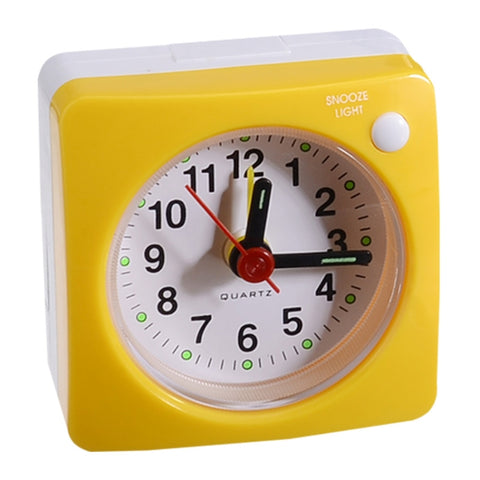 Bedside Mute Alarm Clock With Light & Snooze Function