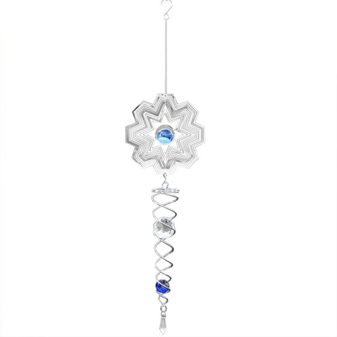 Foldable Metal Sheets Iron Wire Wind Chimes Home Garden Decoration