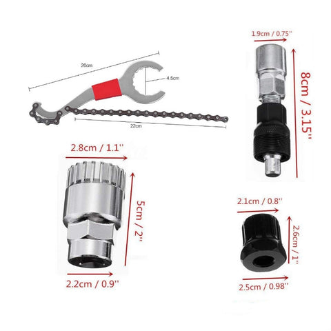 Bicycle Mountain Bike Repair Tool Set Multifunctional Repair Wrench