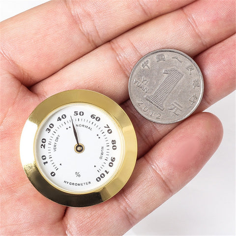 38mm Hygrometer High Precision Home / Guitar Violin Case / Cigar Thermometer, Thermometer, Hygrometer
