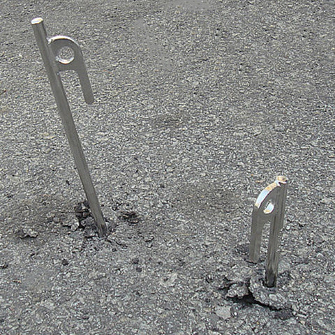 Outdoor Durable 30cm Stainless Steel Camping Awning Tent Stakes Pegs for Camping Travel Tent Accessor