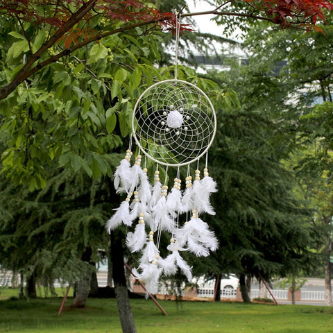 Creative Weaving Crafts Car Ornaments Dreamcatcher Wall Hanging Jewelry