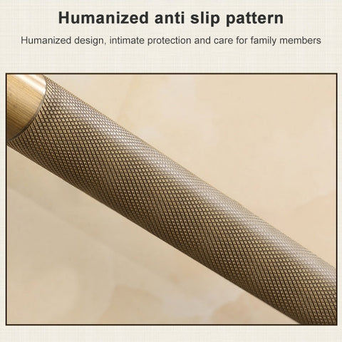 Brass Bathroom Pendant  Elderly Bathroom Handle Barrier-free Handrail Pull, 52cm Barrier-free Handrail Pull