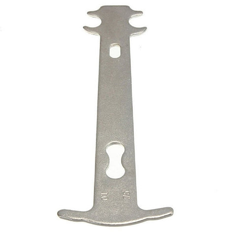 2pcs Bicycle Chain Wear Indicator Checker Mountain Road Bike MTB Chains Gauge Measurement Ruler Cycling Replacement Repair Tool, CHAIN-001