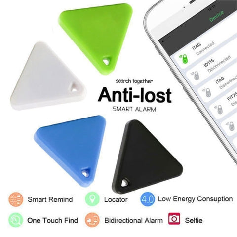Pet Child Wallet Alarm Key Finder Mini Tag Smart Tracker Bluetooth Locator Alarm Auto Car Pets Kids Motorcycle Trackers