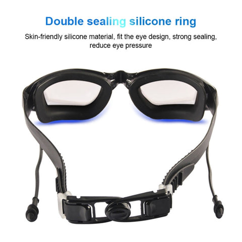 YJ003 Electroplating HD Anti-fog Swimming Glasses Waterproof Diving Equipment for Man and Women, YJ003 (Black), YJ003 (Gray), YJ003 (Red), YJ003 (Blue), YJ003 (Purple), YJ003 (Green)