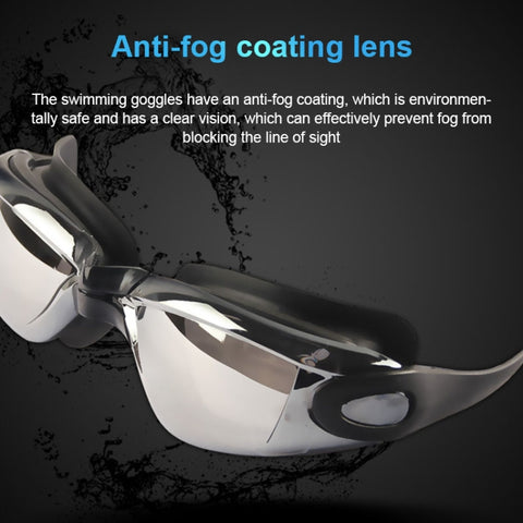 YJ003 Electroplating HD Anti-fog Swimming Glasses Waterproof Diving Equipment for Man and Women, YJ003 (Black), YJ003 (Gray), YJ003 (Red), YJ003 (Blue), YJ003 (Purple), YJ003 (Green)