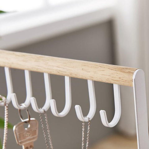 Hook Jewelry Rack Mobile Phone Jewelry Glasses Desktop Two-layer Display Rack, Jewelry Rack