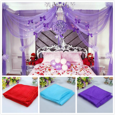 3pcs Tulle Roll Crystal Fabric Organza Tulle Roll Spool Decoration for Wedding Birthday Party, Size:2.5mx48cm, Red, Dark Pink, Light Pink, Light Purple, Dark Purple, Sky Blue, Royal Blue, White, Yellow, Green, Orange, Black, Rose Red