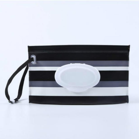 Baby Wipes Portable Removable Bag EVA Flip Sanitary Wipes Bag