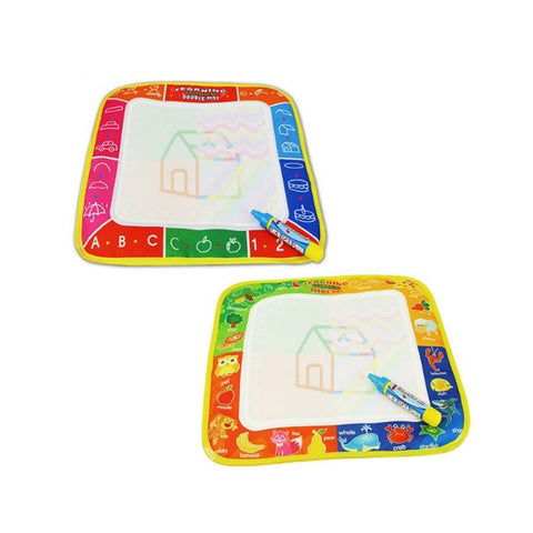 3 PCS Magic Graffiti Water Writing Cloth Children Foldable Drawing Board with Pen, Size: 29cm x 29cm