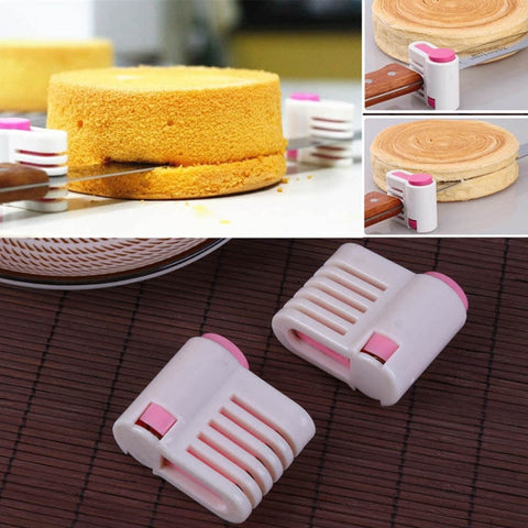 4 PCS DIY Cake Slicers 5 Layers Cake Pie Slicer, 4 PCS DIY Cake Slicers (Pink), 4 PCS DIY Cake Slicers (Green)