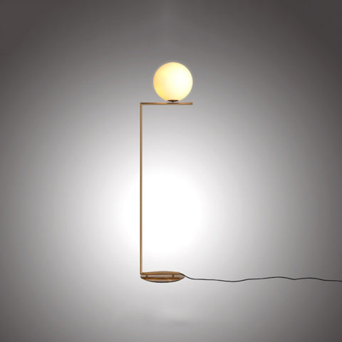 Electroplated Glass Ball Floor Lamp Indoor Home Decoration Light