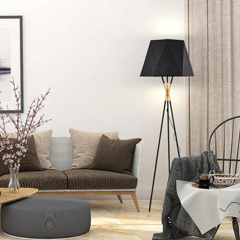 Creative Simple Three-legged Floor Lamp Living Room Bedroom Model Room Light Decorative Light, White Light, Warm White