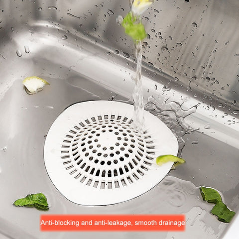 Silicone Kitchen Sink Strainer  Bathroom Hair Catcher, Hair Catcher