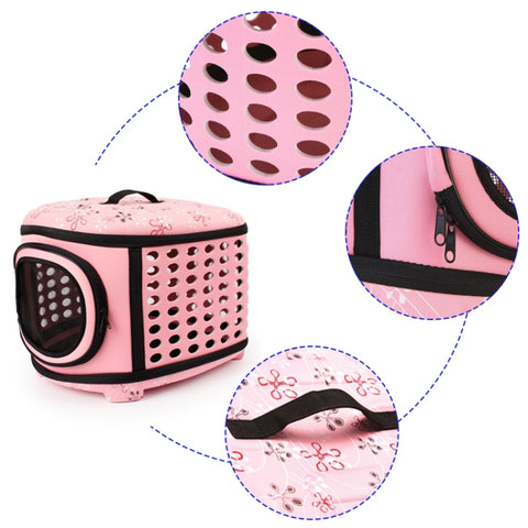 EVA Portable Folding Pet Tote Pet Carrier Bag