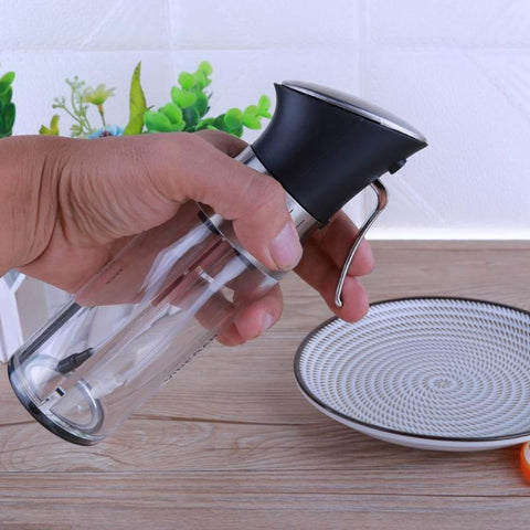 2 in 1 Olive Oil Dispenser Bottle Pot Oil Container Storage Bottle Vinegar Sprayer Spice Oiler Sauce Kitchen Cooking Tools, Olive Oil Vinegar Sprayer