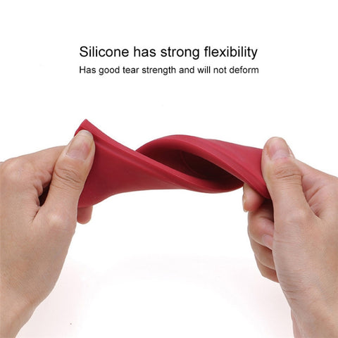 Silicone Pot Holder Handle Anti Slip Cover for Kitchen Thick Soft Pot Handle