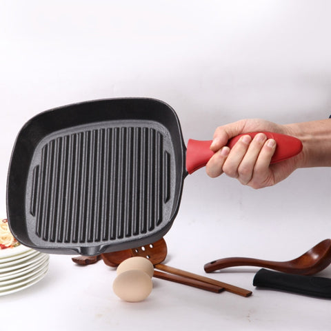 Silicone Pot Holder Handle Anti Slip Cover for Kitchen Thick Soft Pot Handle