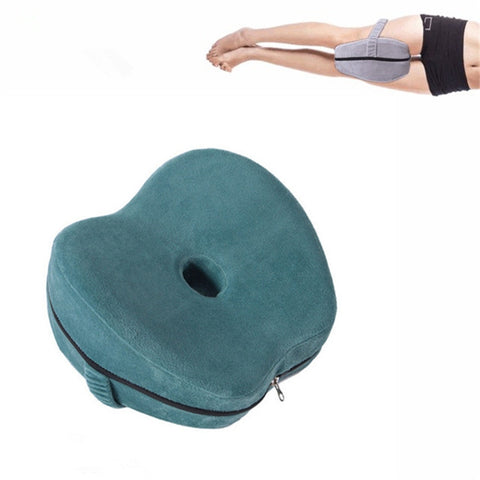 Leg Shaping Apple Pillow Memory Breathable Knee Pillow, Apple Pillow Grey, Apple Pillow Lake Blue