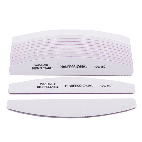 4 PCS Nail File Sandpaper Nail Sanding Grinding Polishing Manicure Care Tools