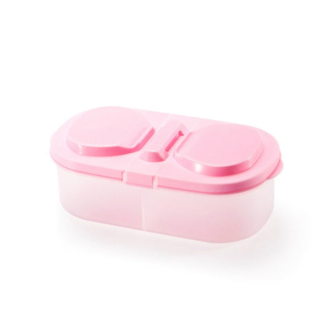 Lunch Box Food Container Plastic Portable Camping Picnic Folding Fruit Container Fridge Microwave Storage Box