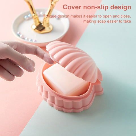 Household Drain Soap Box Student Dormitory Portable Soap Rack Storage Box