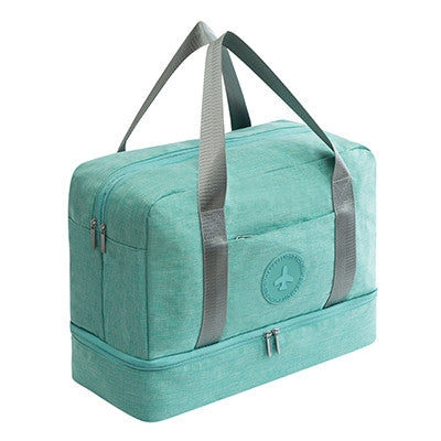 Waterproof Large Capacity Double Layer Beach Bag Portable Sports Bags Cube Bags Travel Bags