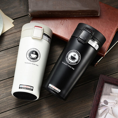 Stainless Steel Thermos Cups Insulated Tumbler, 380ml
