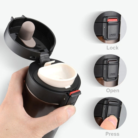 Stainless Steel Thermos Cups Insulated Tumbler, 380ml