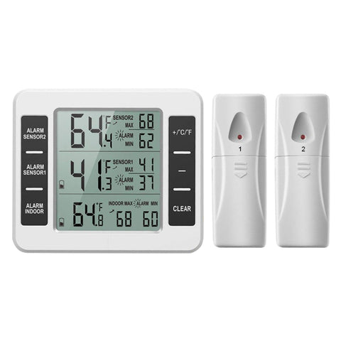 Home Wireless Refrigerator Thermometer, Refrigerator Thermometer