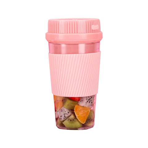 Portable USB Rechargeable Mini Household Electric Fruit Juicer, 250ml