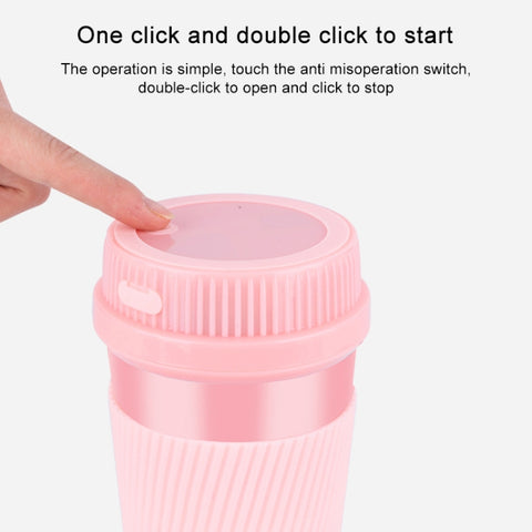 Portable USB Rechargeable Mini Household Electric Fruit Juicer, 250ml