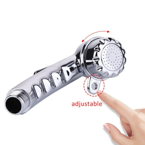 ABS Handheld Adjustable Pressurization Water Saving Bathroom Shower Head, Adjustable Pressurization  Shower