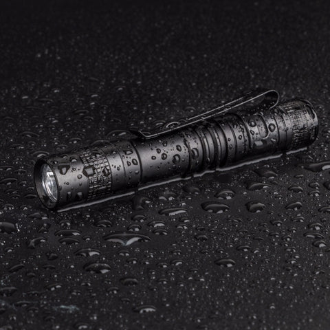Mini LED Pen-shaped Strong Flashlight Pen Clip Torch, 9.1cm, 13.3cm