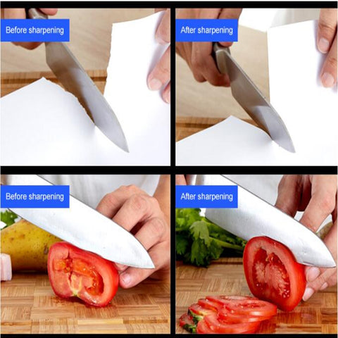 Double Sided Knife Sharpener Super Fine Grinder Sharpen Tool, Double Sided Knife Sharpener