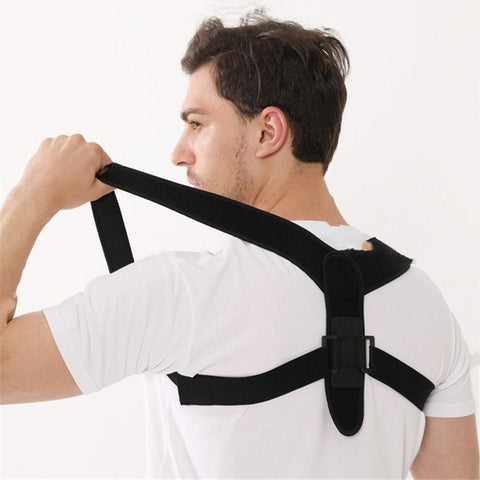 Humpback Correction Belt Round Shoulder With Chest Back Posture Corrector, BBJ-40801