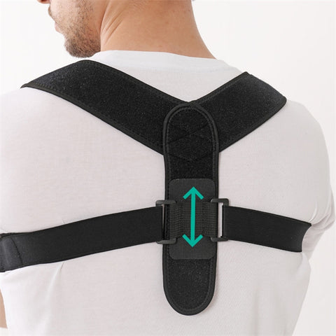Humpback Correction Belt Round Shoulder With Chest Back Posture Corrector, BBJ-40801