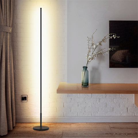 Minimalist Creative Bedroom Living Room Personality Atmosphere Light LED Floor Lamp, Warm Light, White Light, Stepless Dimming