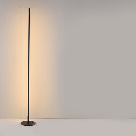 Minimalist Creative Bedroom Living Room Personality Atmosphere Light LED Floor Lamp, Warm Light, White Light, Stepless Dimming
