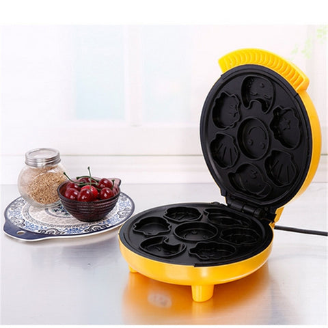 Household Cake Machine Mini Children Bread Machine Double-sided Heating Baking Machine UK Plug, Double-sided Baking Machine, UK Plug