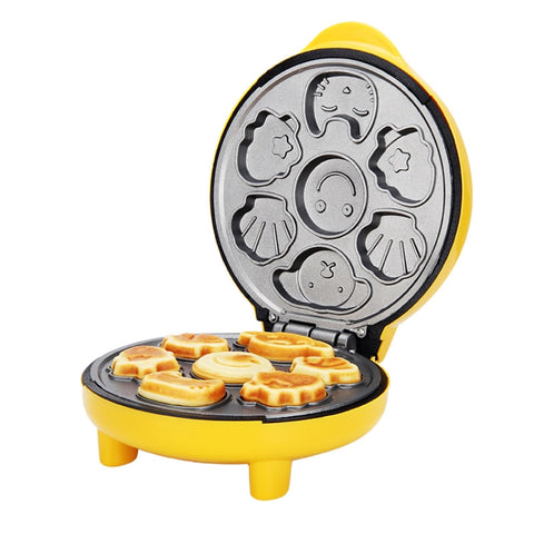 Household Cake Machine Mini Children Bread Machine Double-sided Heating Baking Machine UK Plug, Double-sided Baking Machine, UK Plug