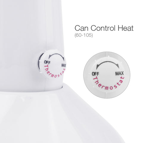 Portable Manual Thermostat Wax Machine Hair Removal Wax Bean Heater, EU Plug
